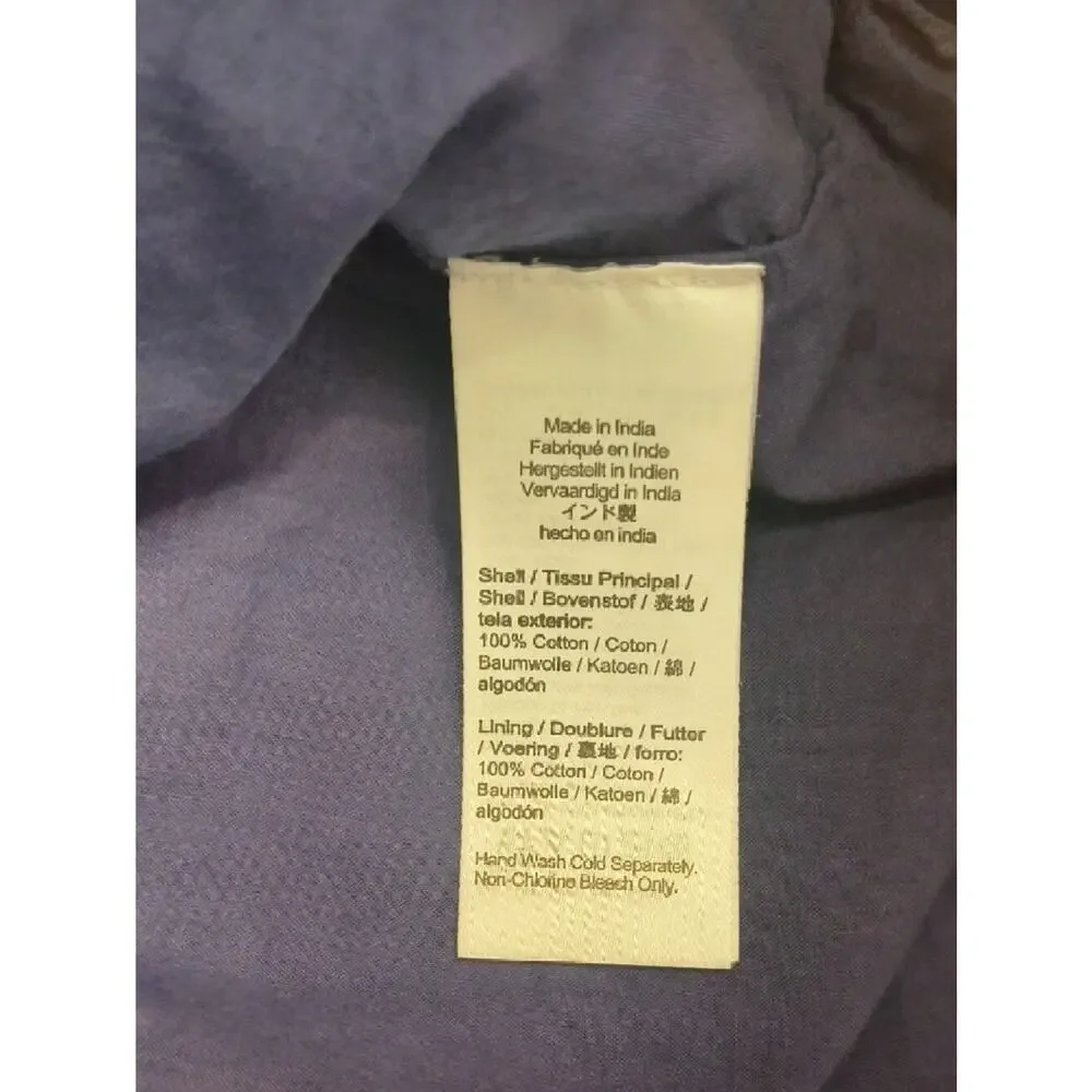 Crewcuts Sleeveless Ombre Blue Casual Sundress Smocked Waist Size 12 GU